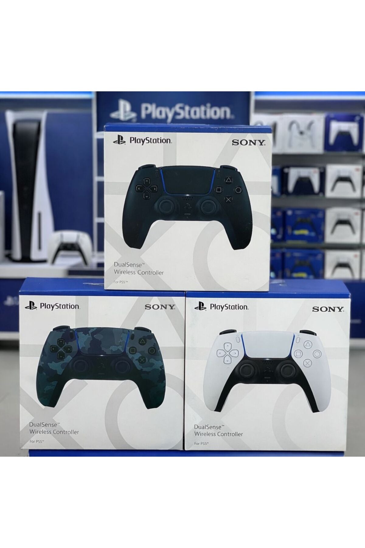 DualSense Wireless Controller for PlayStation 5 – Bluetooth Rechargeable Gamepad