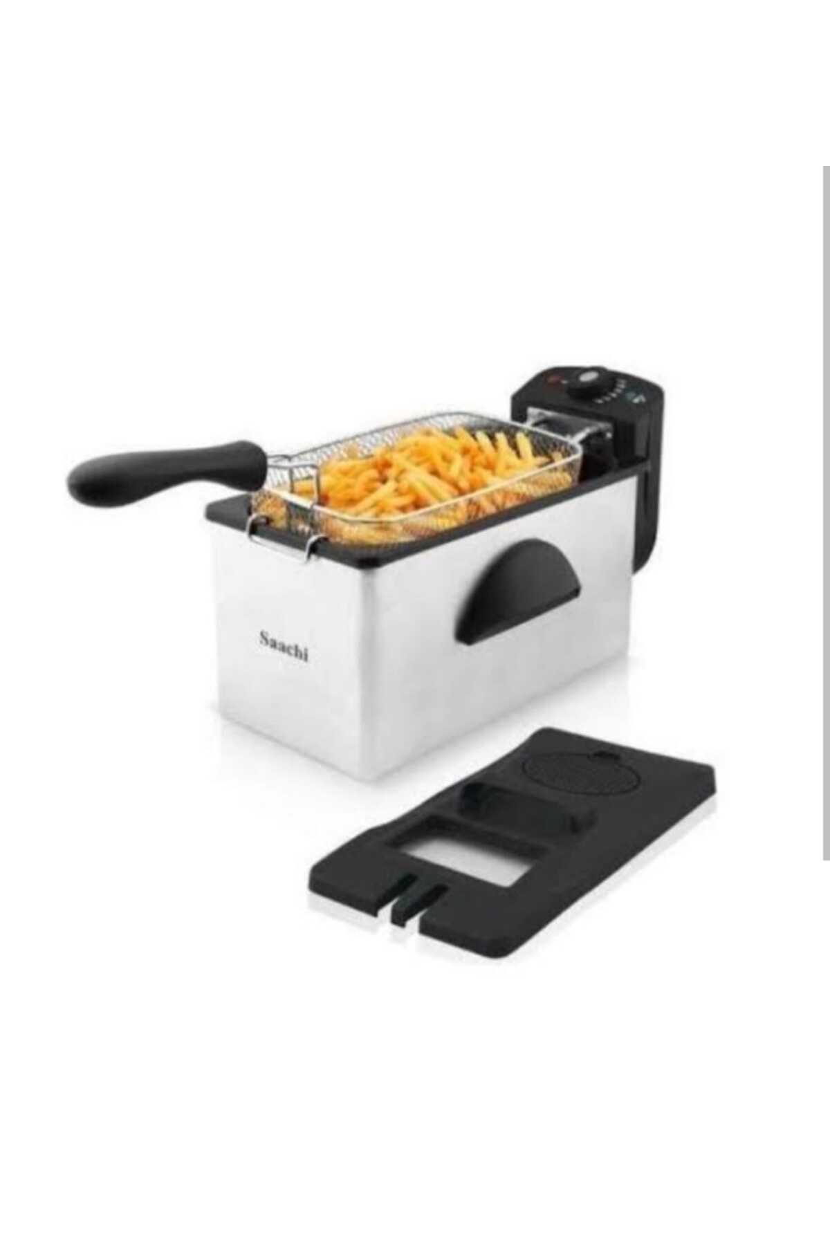 3L Electric Deep Fryer – 2000W Professional Stainless Steel Cooker with Adjustable Thermostat