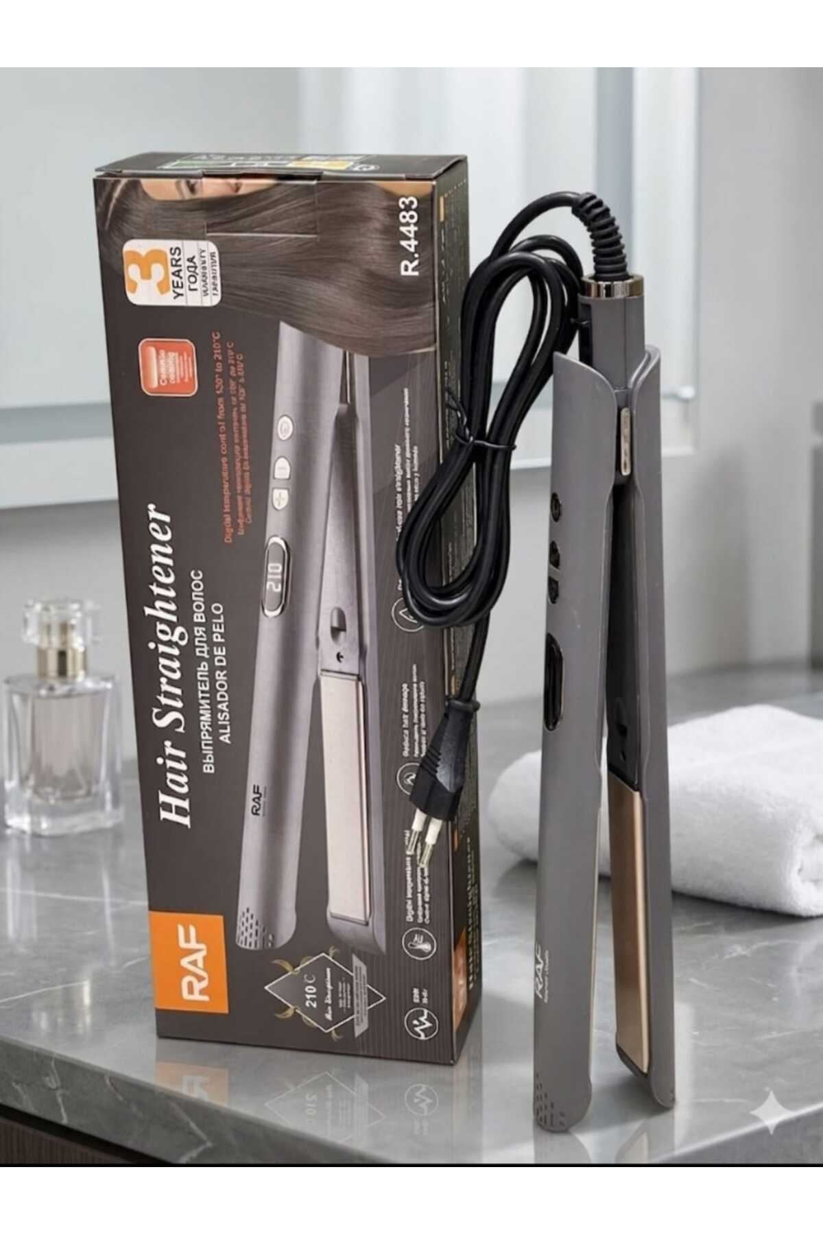 Professional Digital Hair Straightener – Wet & Dry Styling System