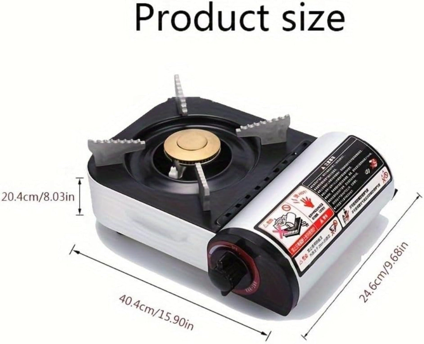 Portable Butane Gas Stove – Single Burner Cooker