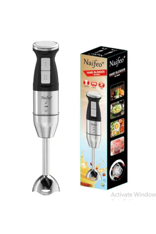 500W Hand Blender Set - 2-Speed Immersion Stick Mixer for Soups, Sauces, and Baby Food