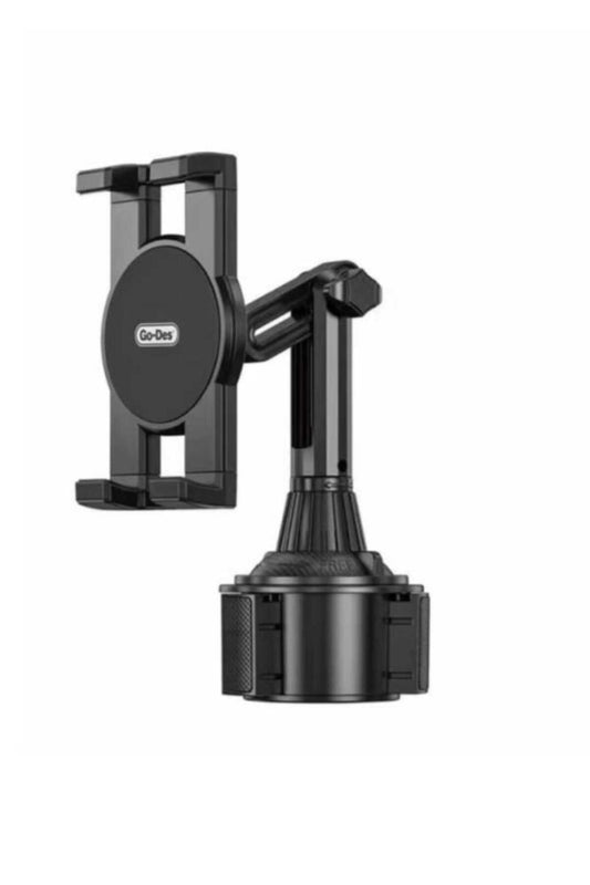 Adjustable Car Cup Holder Tablet Mount – Secure Gooseneck Stand for Phones & Tablets