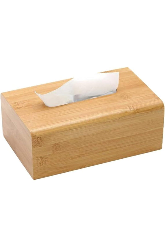 Bamboo Tissue Box Cover (Sliding Bottom) JFH-778