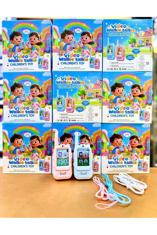 Kids Video Walkie Talkie Toy Camera Communication Device for Children Outdoor Play