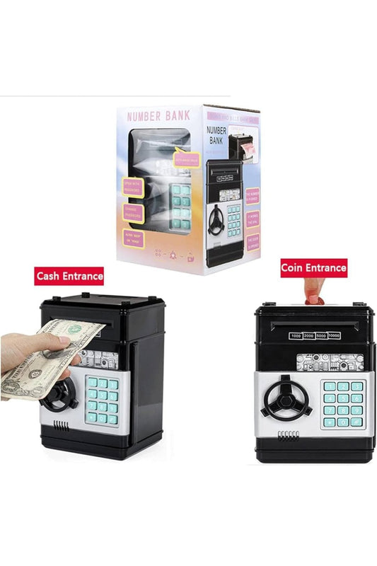 Modern Steel Cash Box with Secure Lock | Portable Money & Valuables Storage