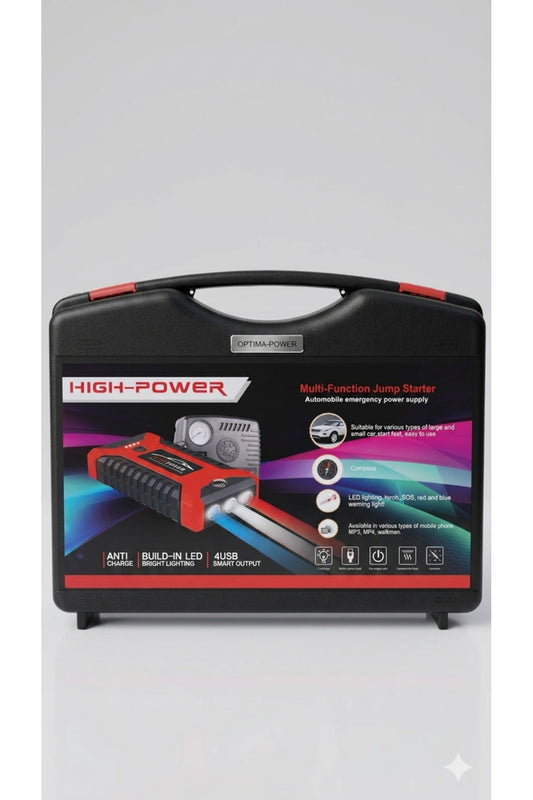 Multi-Function Portable Jump Starter & Automobile Emergency Power Supply