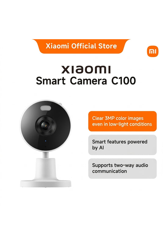 2K Ultra-HD Smart Indoor Security Camera – AI Motion Tracking & Privacy Shield