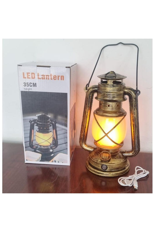 35cm LED Lantern – Portable Rechargeable Camping & Emergency Light