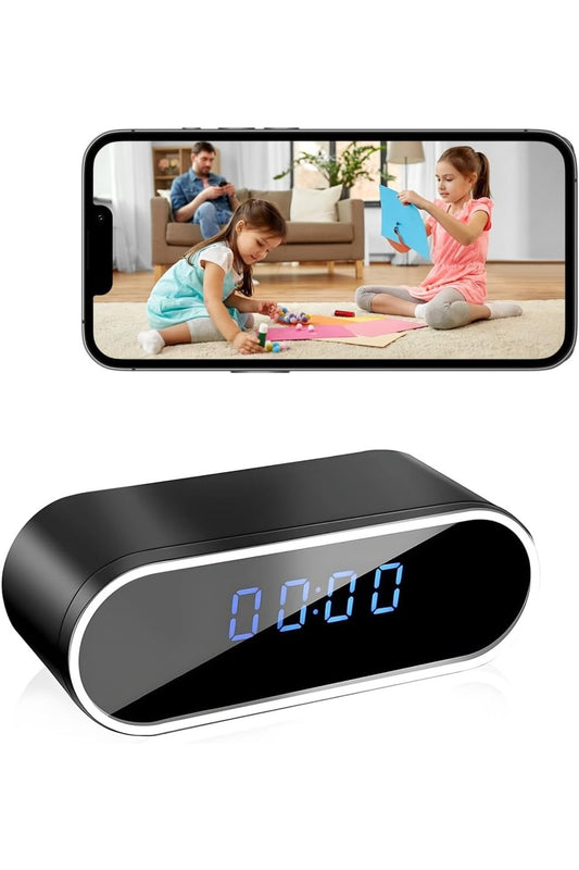 Smart Watch Camera with WiFi | HD 1080P Mini Wireless Camera, Night Vision, Motion Detection