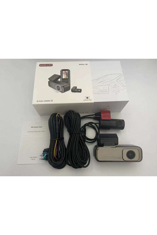Q6 Dash Cam – HD Car Dashboard Camera for Driving Recording & Safety Monitoring