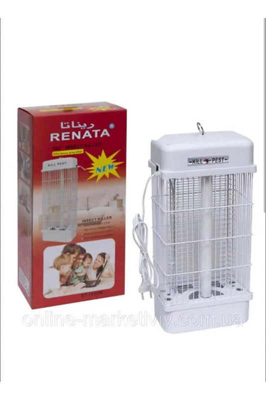 Model RT-1X10W High-Efficiency Insect Killer – UV Light & Electric Grid System