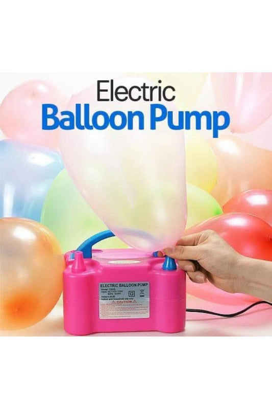 Electric Balloon Pump – Portable Dual Nozzle Balloon Inflator for Party Decoration