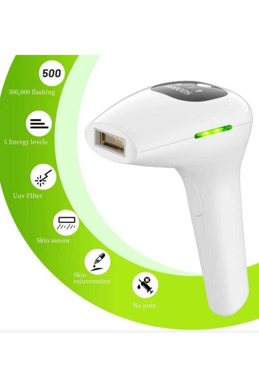 Automatic Flash LED Hair Remover – Precision Safety System for Silky, Long-Lasting Skin