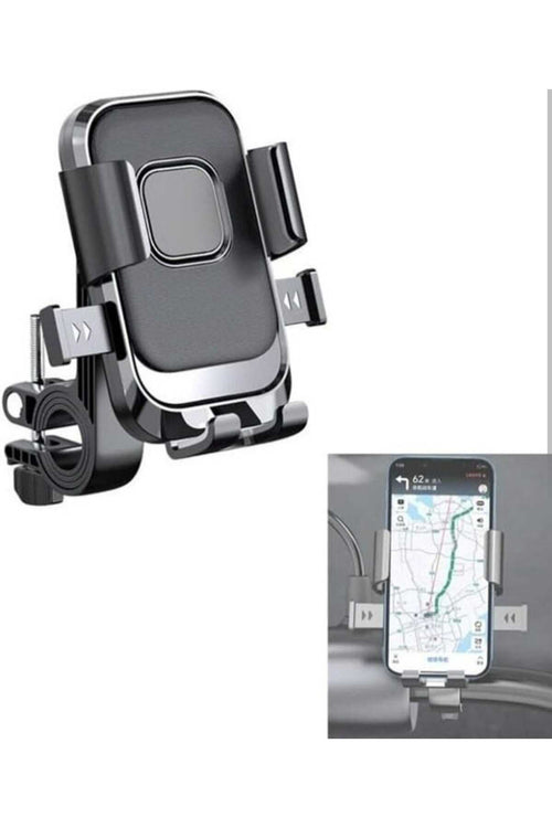 Bicycle & Motorcycle Phone Holder - Model XY-088 with One-Touch Automatic Lock