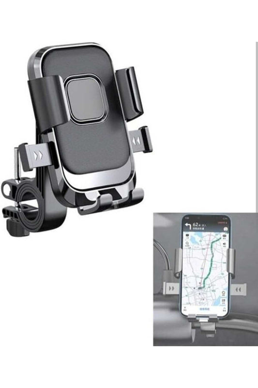 Bicycle & Motorcycle Phone Holder - Model XY-088 with One-Touch Automatic Lock