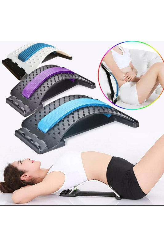 Multi-Level Lumbar Support & Contour Device – Ergonomic Adjustable Spine Arch