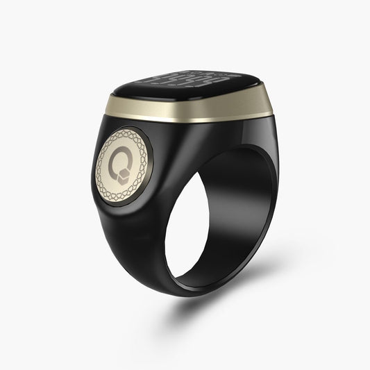 iQIBLA Noor 2 Smart Zikr Ring – Digital Tasbeeh Ring with Zikr Counter