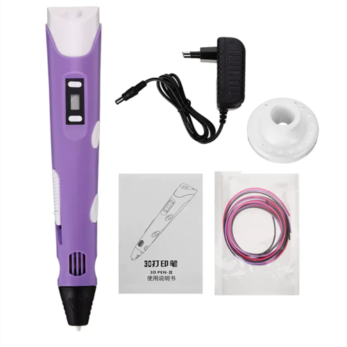 3D Printing Pen for Kids & Adults – Creative Drawing Pen with LCD Display & Speed Control