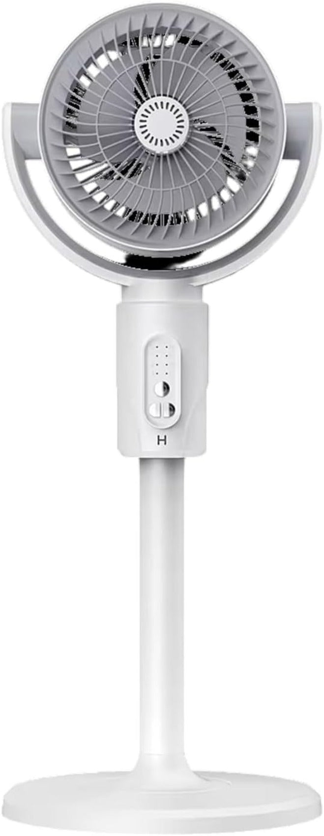 Smart Air Circulation Pedestal Fan – 3-in-1 Adjustable Height Floor & Desk Fan with Remote Control & 90° Automatic Oscillation
