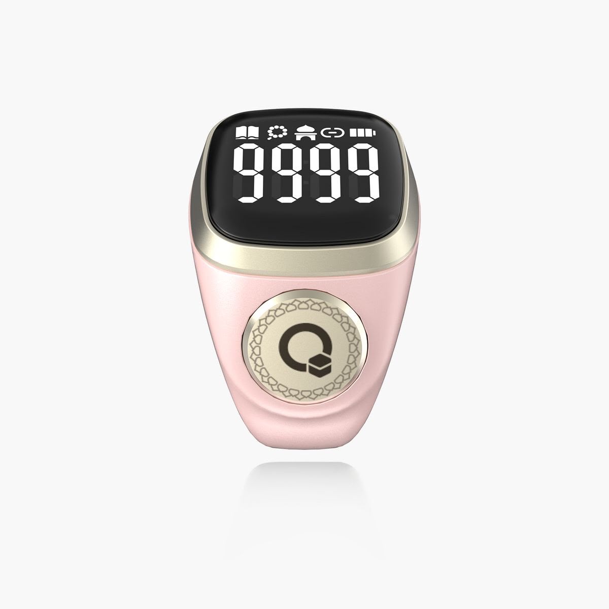iQIBLA Noor 2 Smart Zikr Ring – Digital Tasbeeh Ring with Zikr Counter