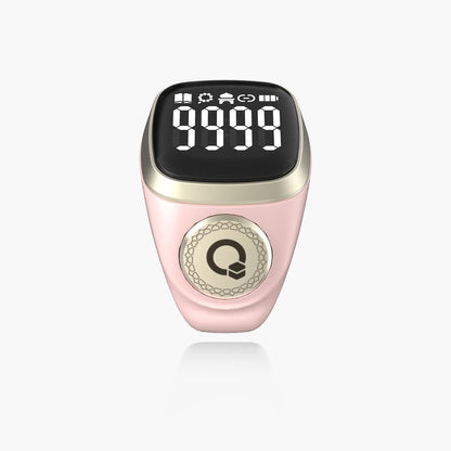 iQIBLA Noor 2 Smart Zikr Ring – Digital Tasbeeh Ring with Zikr Counter