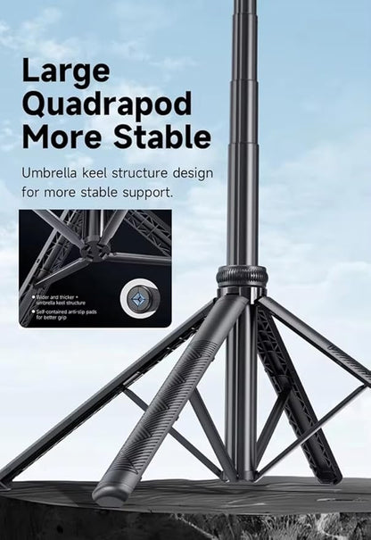 AI Face Tracking Gimbal Tripod – 360° Intelligent Auto Tracking Phone Mount for Content Creation